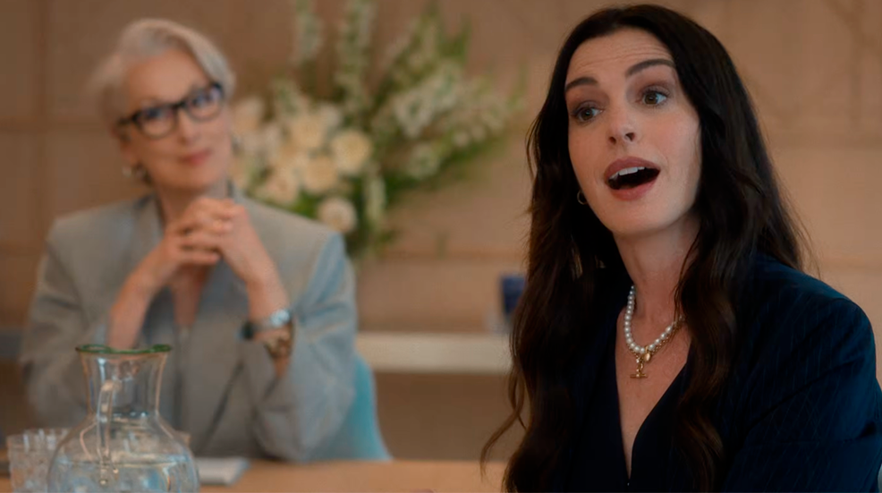 Meryl Streep and Anne Hathaway in The Devil Wears Prada 2